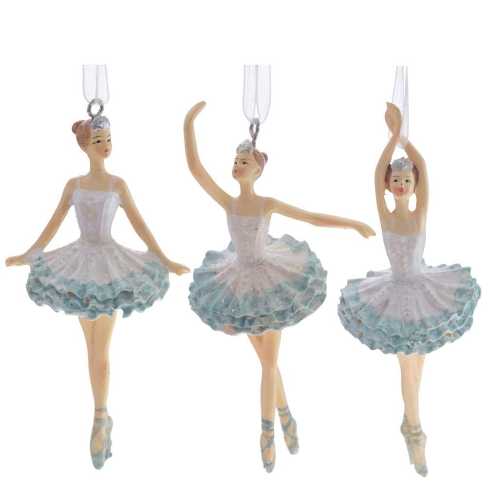 REMECO COLLECTION Украшение 782402 подвесное Балерина 6х4х11см 3 вида