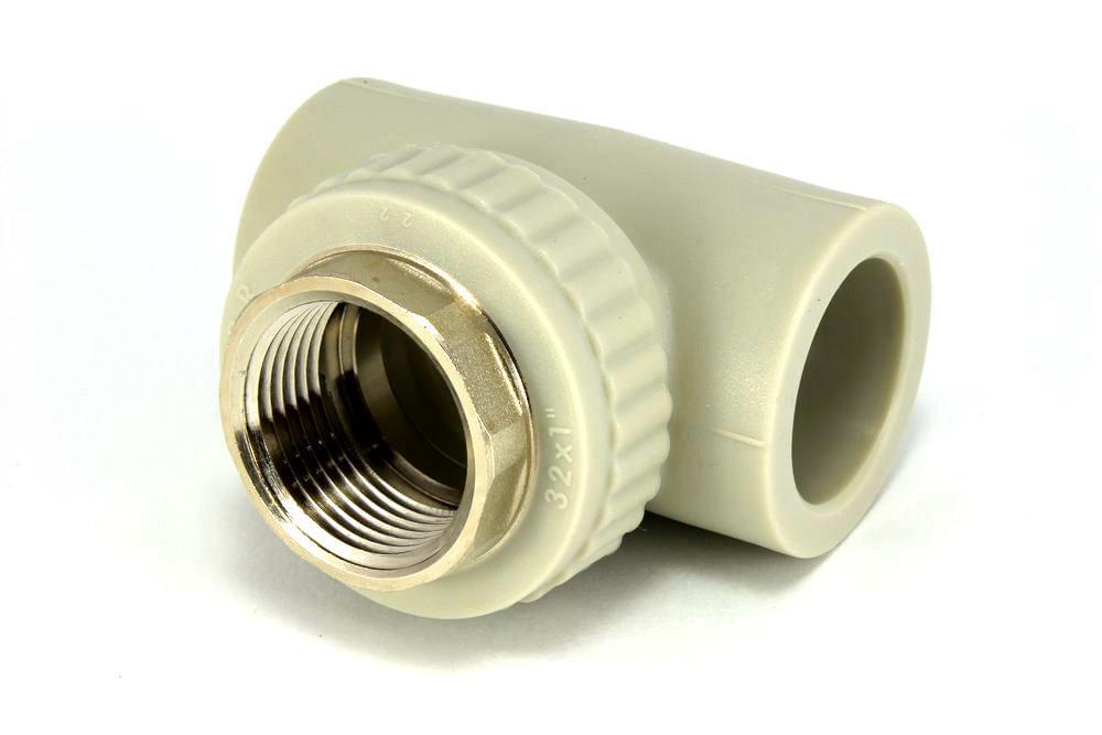 Тройник комб.внутр. 32х1  Ekoplastik