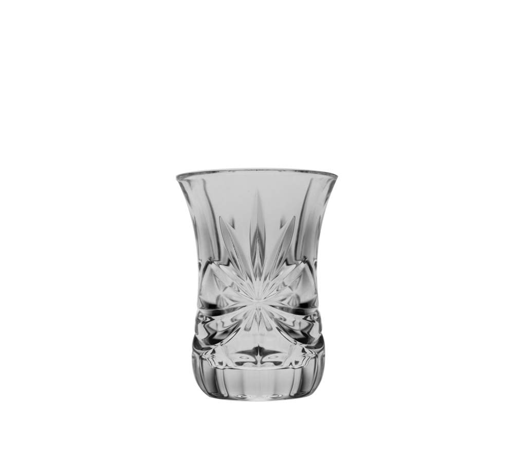 CRYSTAL BOHEMIA Набор стаканов д/чая Armudu Ribbon 120мл 6шт 24155/0/03900/120 БПХ1020