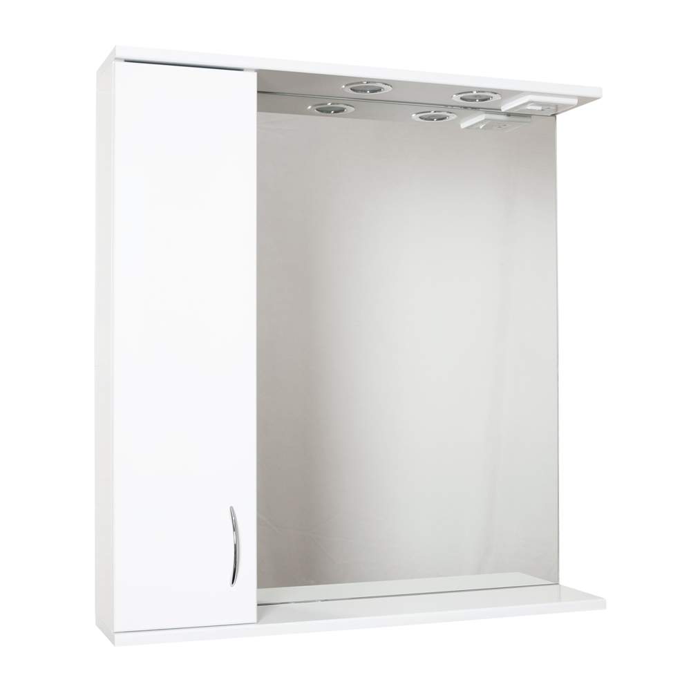 Зеркало Панда 750 (800*750*180мм) свет