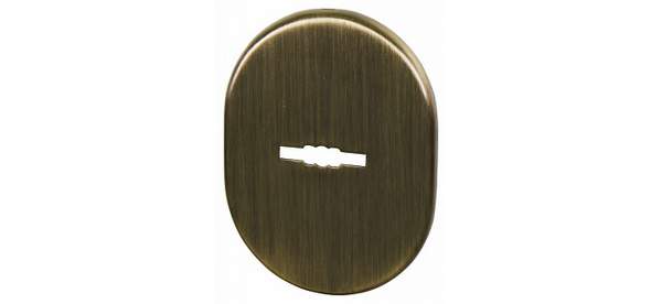 Декоративная накладка ESC 475 AB Бронза на сувальдный замок