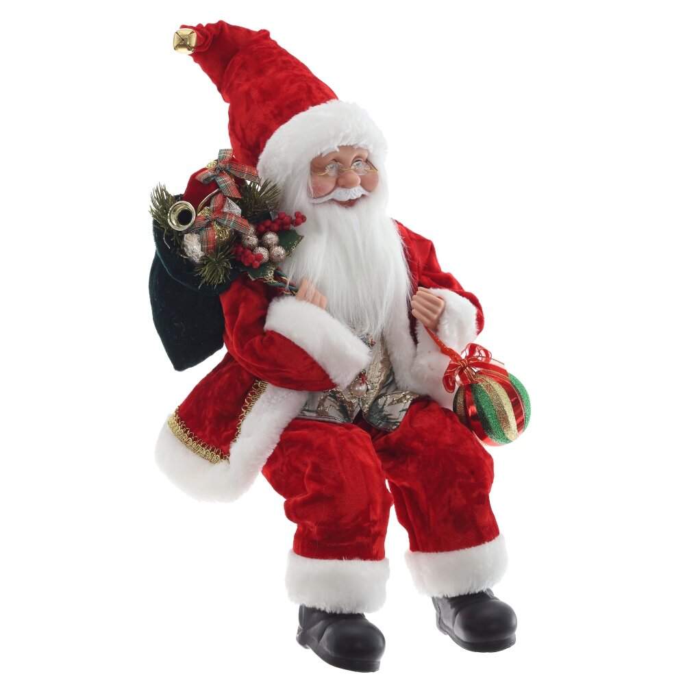 REMECO COLLECTION Дед Мороз 822852 красный/золото 27х20х26/61см