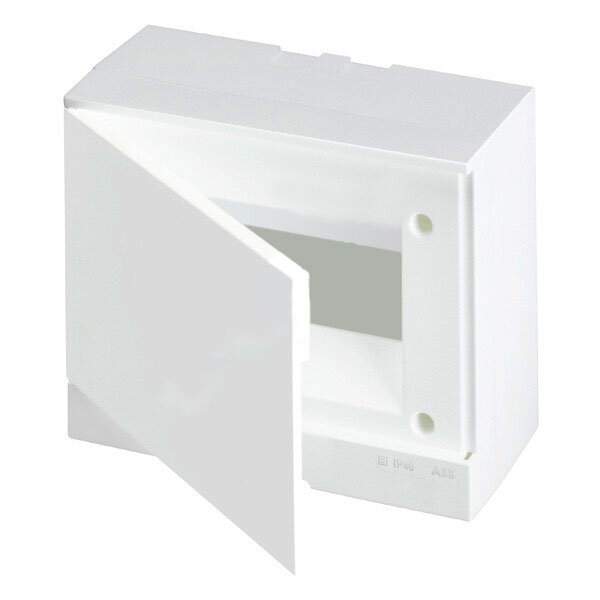Бокс АВВ Basic E 8M в нишу бел.непрозр.дверь (с клемм) ISZR004002A1103 481868