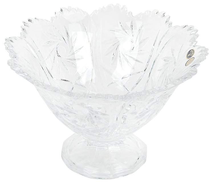 CRYSTAL BOHEMIA Салатник Pinwheel 25,5см 67023/0/26080/255 БПХ192