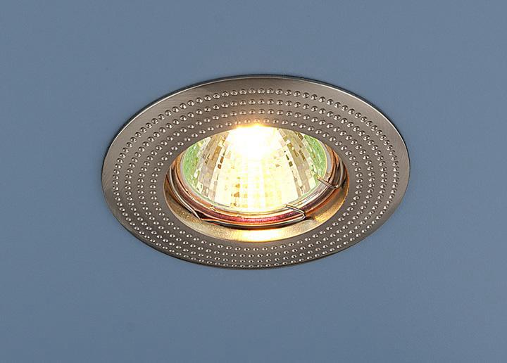 Точечный свет- 601  MR16  SN сатин никель