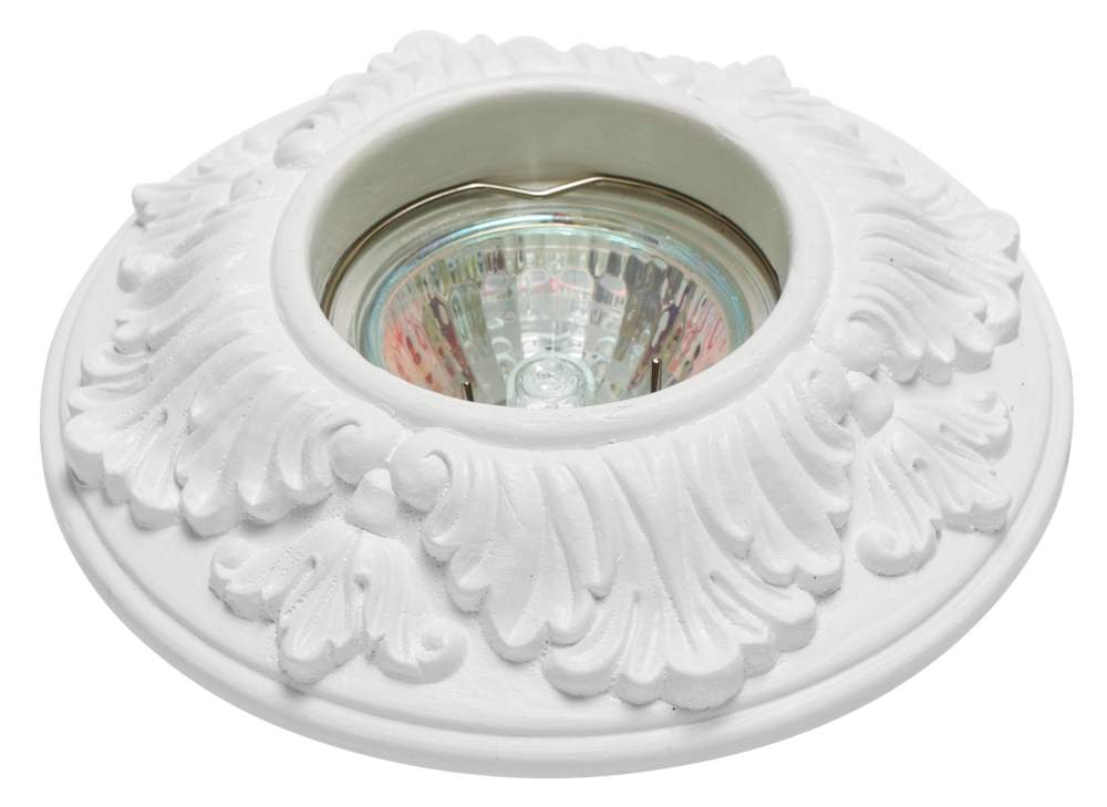 Светильник галогенный FT 416 MR 16  гипс белый