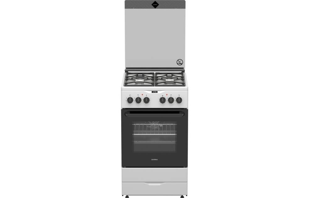 Плита газовая DARINA PL KM241 311 W с электродуховкой