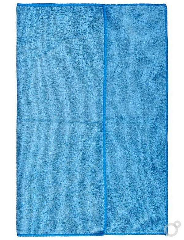 Салфетка из микрофибры  синяя*130  40х40см 31-3778