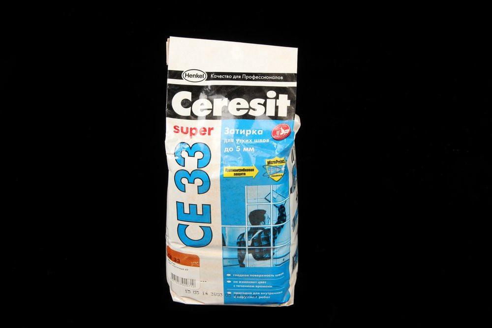 Затирка Ceresit CE33 S №49 кирпичный  2-5мм (2кг) 873882