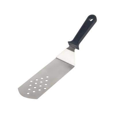 КАТУНЬ Лопатка КТ-ПФ-ЛП-06 поварская 37,5*7,6см перфориров. нерж/пласт ручка 13,3см