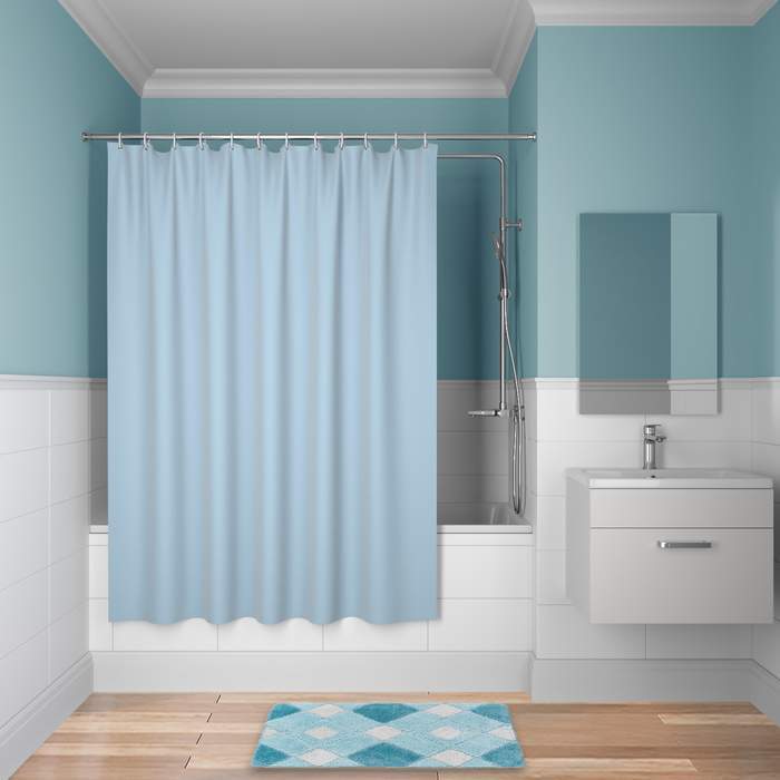 Штора д/ванной IDDIS 200*180см  полиэст. B70P218i11