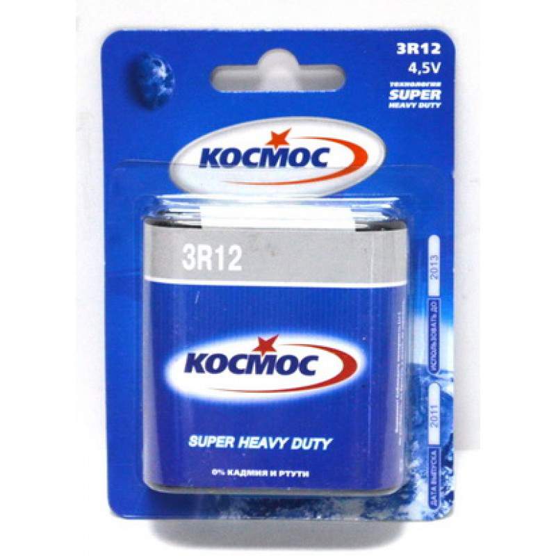 Батарейка Космос  КОС 3R12