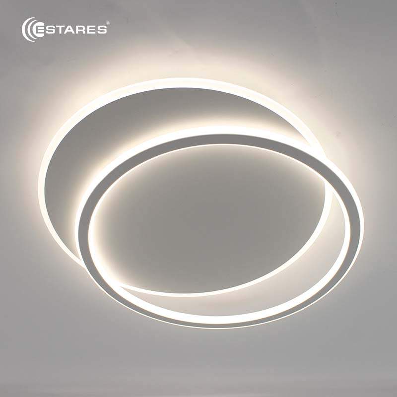 Люстра Standart 80W 2R-ON/OFF-485х410х50-White/White-220-IP20  управляемый с/д 