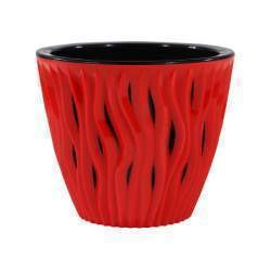 Горшок  Вдохновение 2,25л Красный КШ-7922