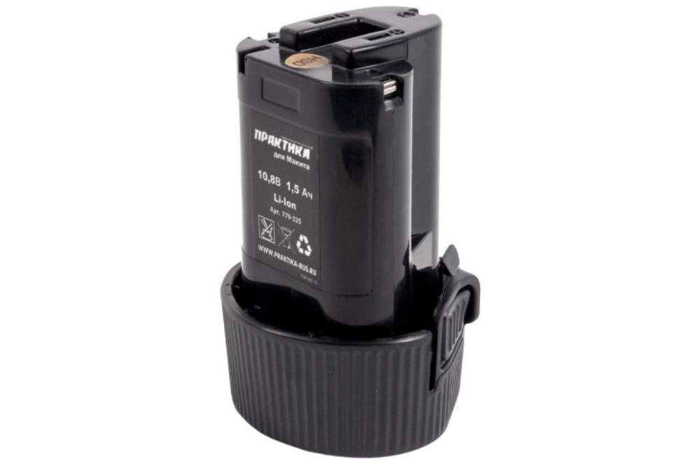 Аккумулятор Практика 10,8В 1,5 А/ч Li-Ion  д/Makita  779-325