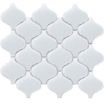 Мозаика Latern White Glossy DA40015/DL1001  246х280х6