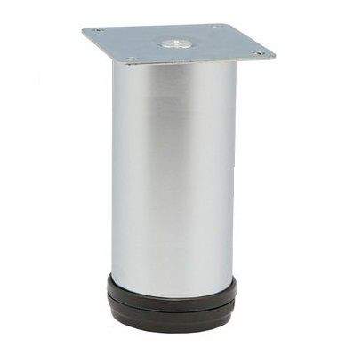 Опора мебельная  N0030-150 регулируемая 50*150  хром (D-737-4)