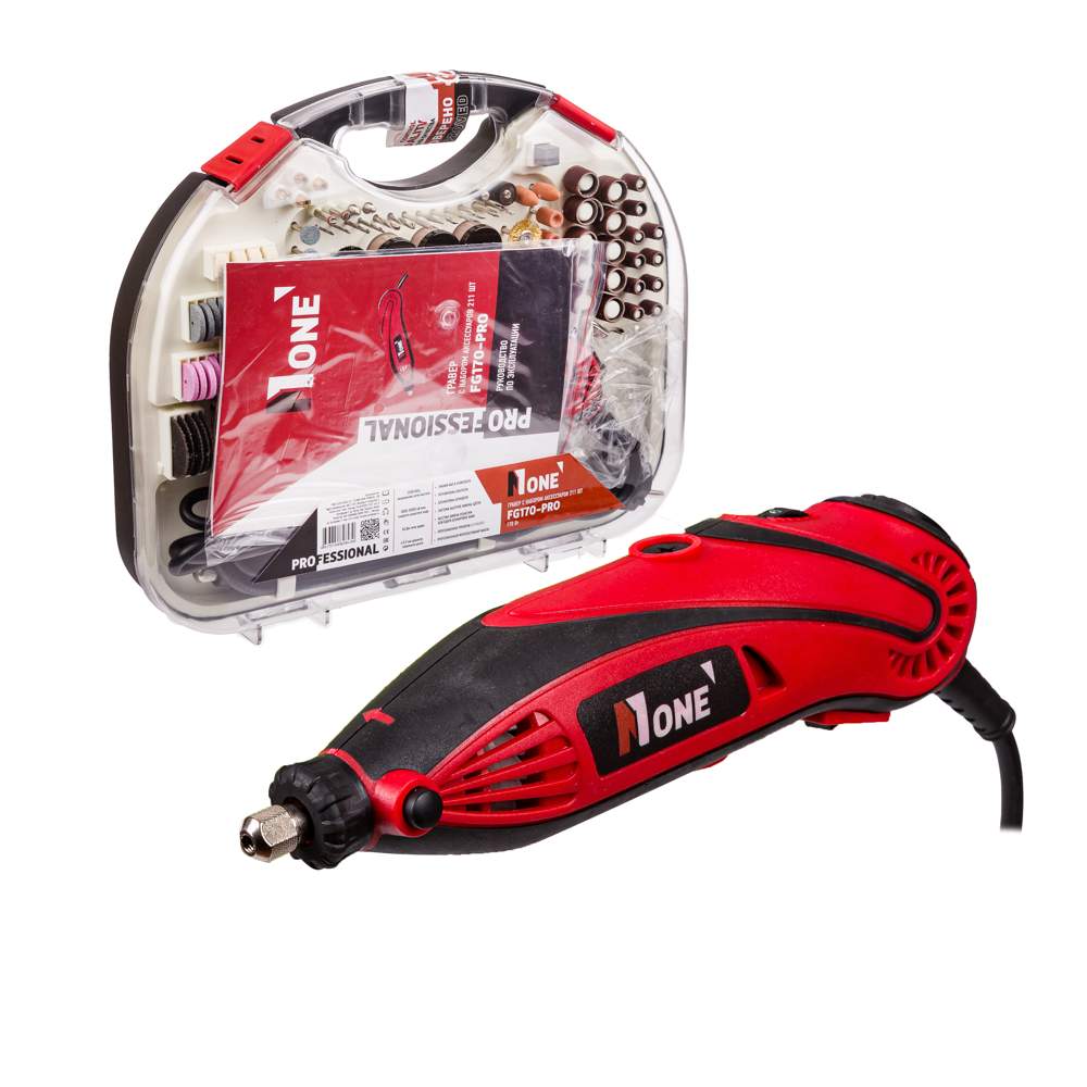 Гравер NUMBER ONE FG170-PRO 170Вт 211предметов