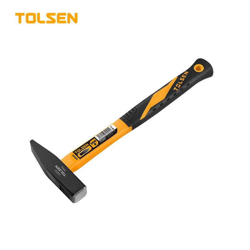 Молоток TOLSEN GRIPro слесарный 300г фиберг. рукоятка  25002