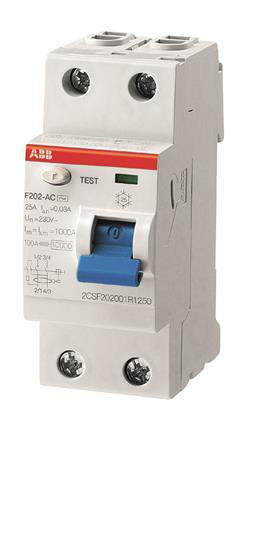 УЗО 2P ABB F202 AC-25/0.3 2CSF202001R3250