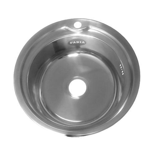 Мойка FABIA  М -51см нерж.сталь  0,8мм глубина 18см  051