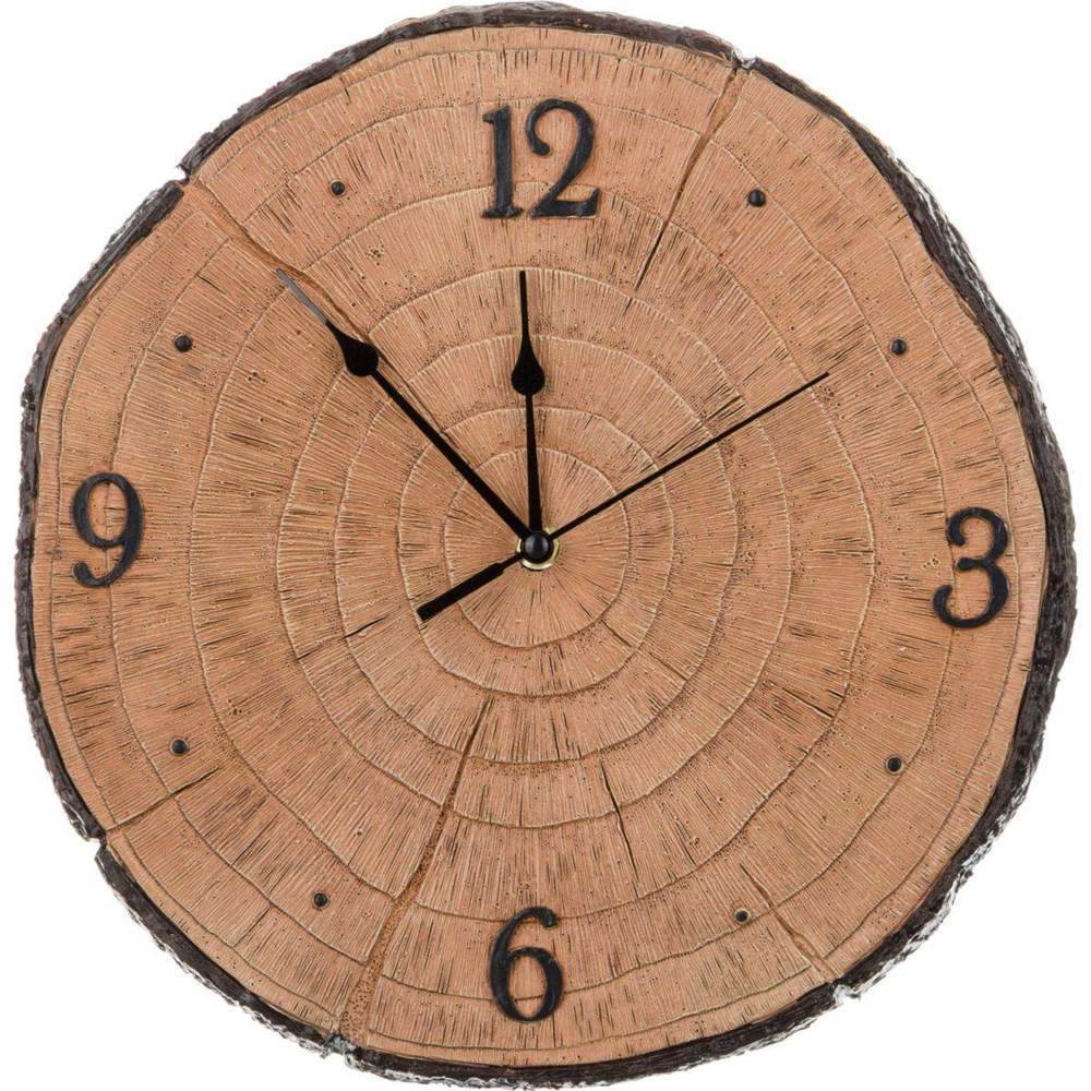 LEFARD Часы 220-221 Tree настенные 32х31х4см пластик 