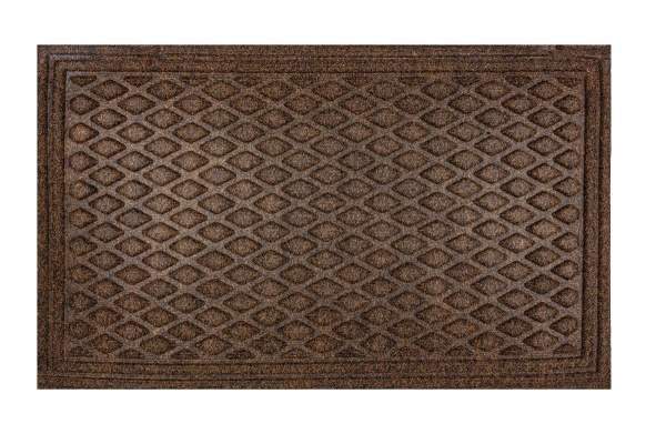 Коврик придверный Апачи  45х76  Textures  Diamonds Walnut  10810