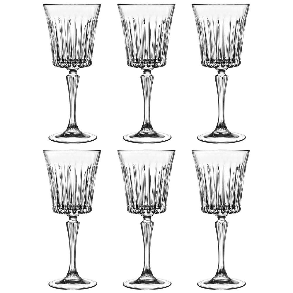 RCR Timeless Набор бокалов 300мл д/красного вина 6шт 81262006/28316/37267 эко-хрусталь (Luxion)