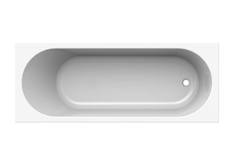 Ванна акрил. Виктория 170*70 фронт. панель, каркас разб.+слив-перелив