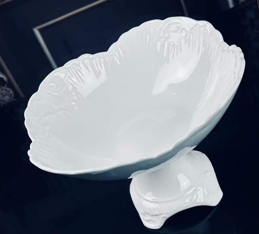 LENARDI Аврора Ваза д/фруктов 305-042 на ножке 25,5см  