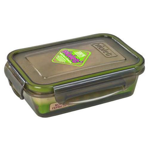 VIOLET Контейнер 092051 д/СВЧ 500мл герметичный 170х120х53мм