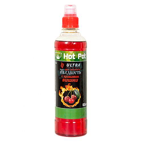 Жидкость HOT POT д/розжига 0.5л углеводород. Вишневая ULTRA 61381