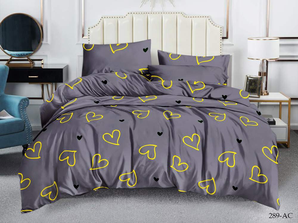 CLEO КПБ полисатин Art Color 2сп ( 70*70*2) 20% хлопок/40% вискоза/40% ПЭ 20/289-AC 