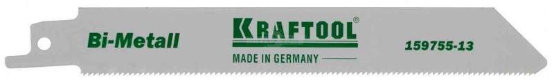 Полотно Kraftool S922EF по металлу Bi-Metal 1.4мм 130мм  159755-13