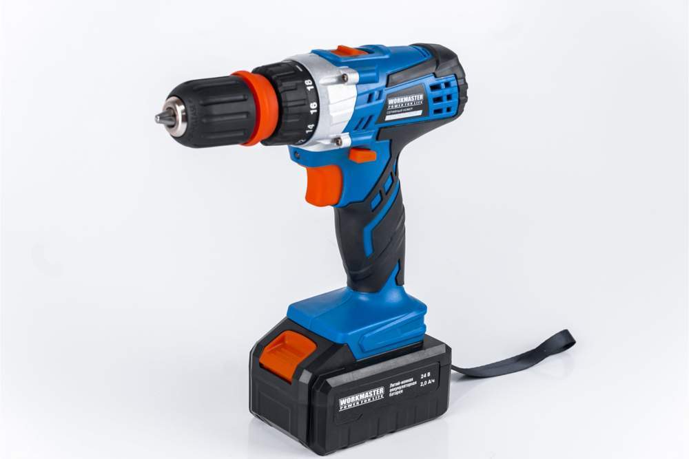 Дрель-шуруповерт аккум. WorkMaster АШ-24MС съемн/патрон