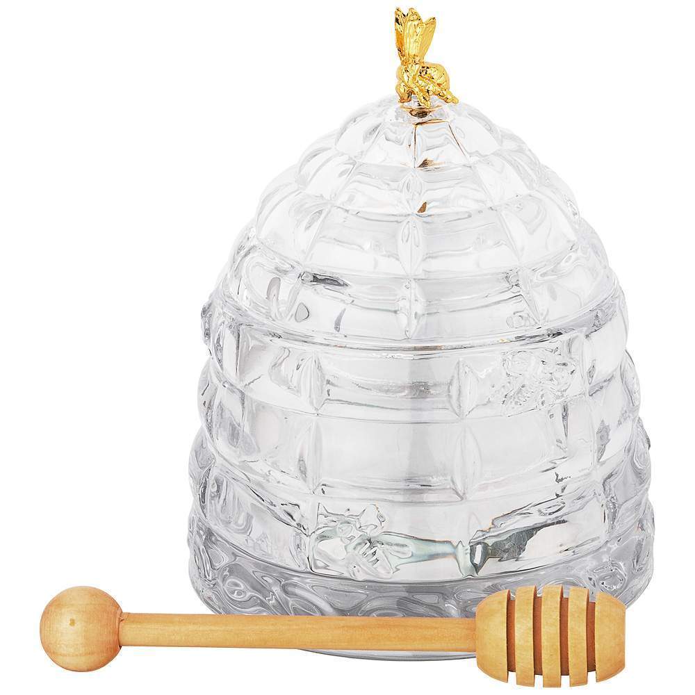 LEFARD Банка 355-003 Muza для меда с палочкой 280мл 11,5х14см