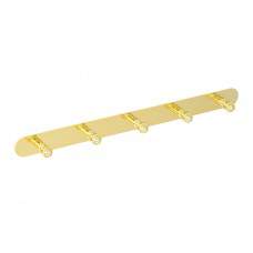 Планка Veragio GIALETTA VR.GIL-6438.DO  с 5-ю крючками  L40см  золото