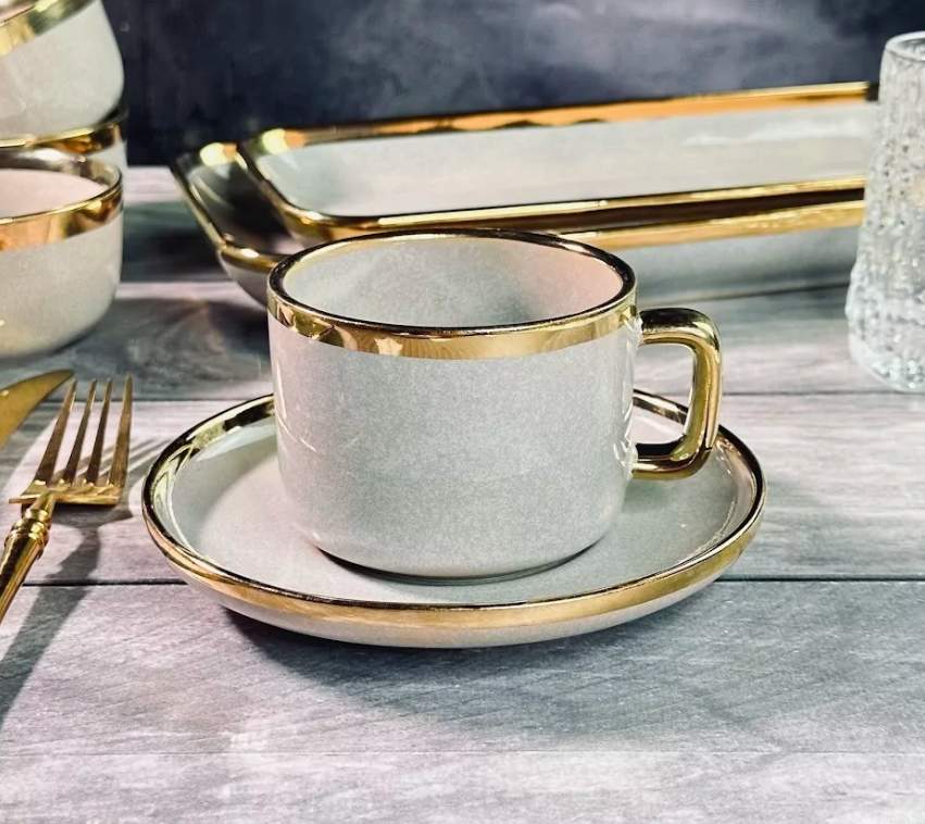 LENARDI Набор чайный 102-132 12пр/6перс 280мл Stone