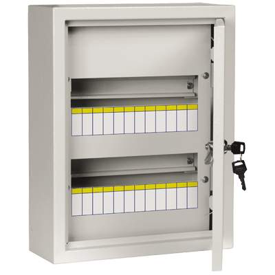 Корпус мет. ЩРн-24з-1 38  УХЛ3 IP31 ИЭК МKM13-N-24-31-Z 