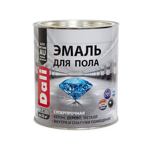 Эмаль DALI для пола  глянц. База С 2л Рогнеда  65056