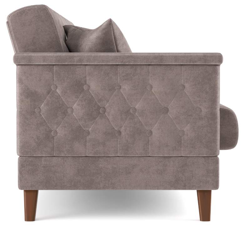 Диван-кровать Амарант М (велюр тенерифе стоун)