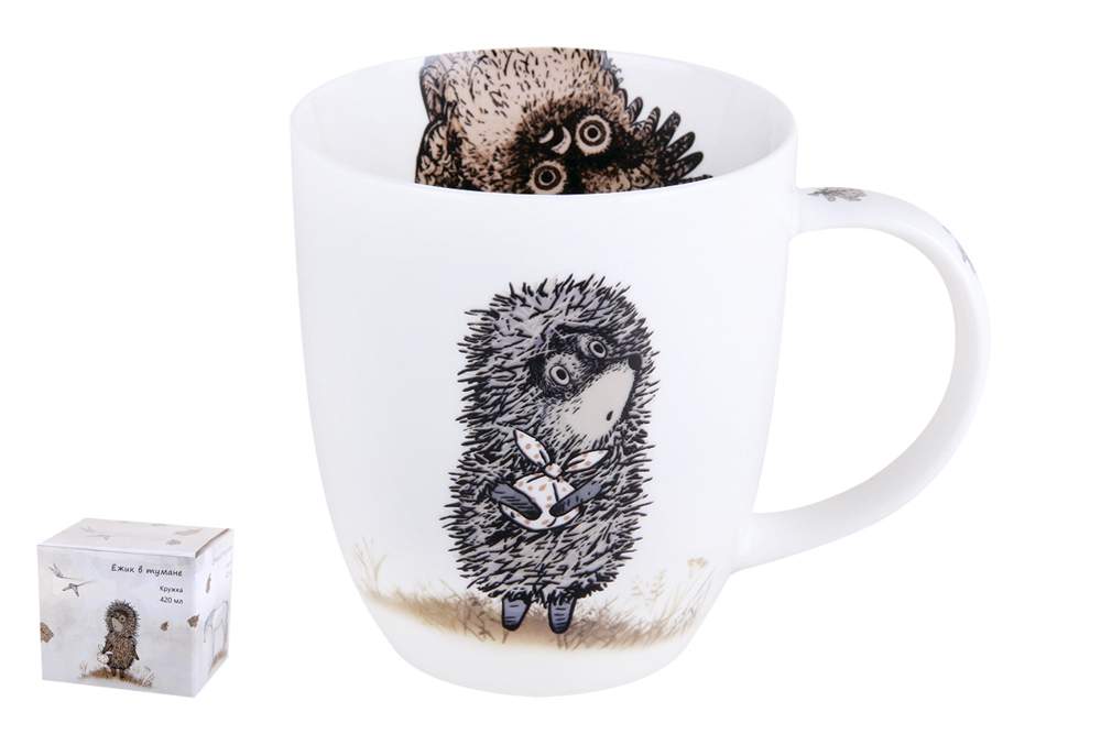 КОРАЛЛ Ежик в тумане Кружка 420мл 170599/NB209M 