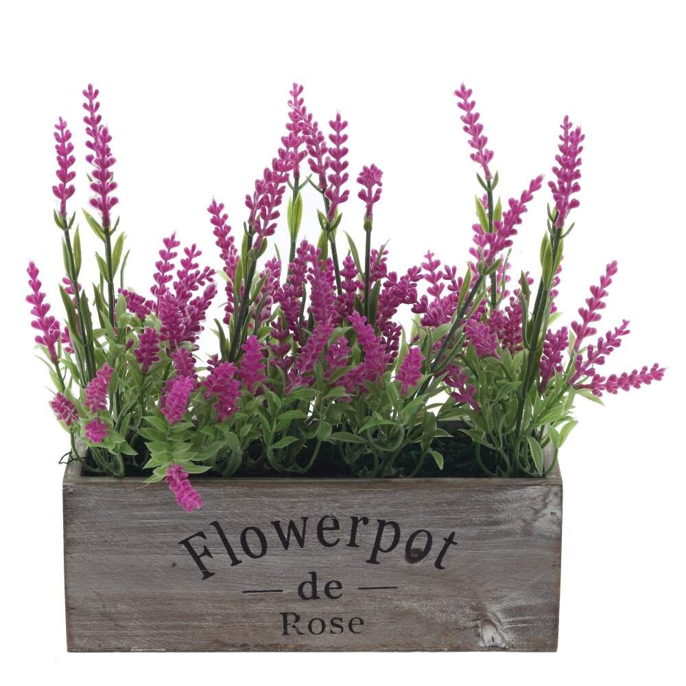 REMECO COLLECTION Композиция цветочная 817332 Лаванда 23х10х25см