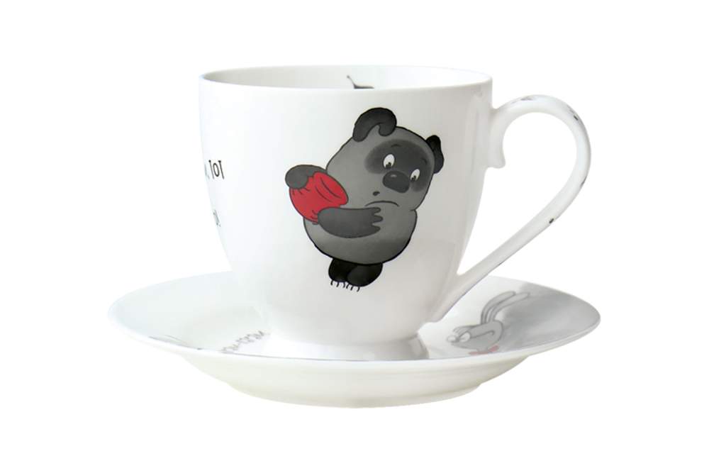 КОРАЛЛ Винни Пух Пара чайная 440мл 239407/HD2306-14CS