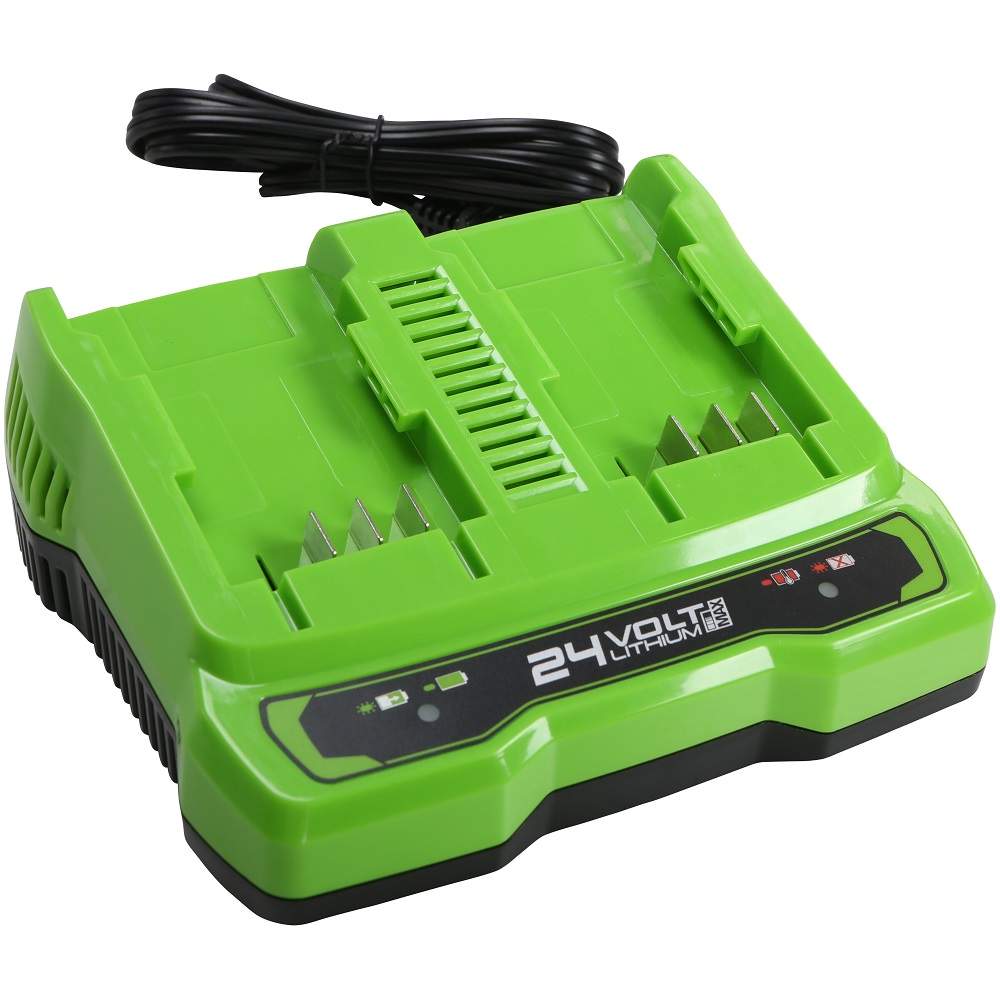 Зарядное устройство Greenworks 24V  на 2 аккум. 2931907