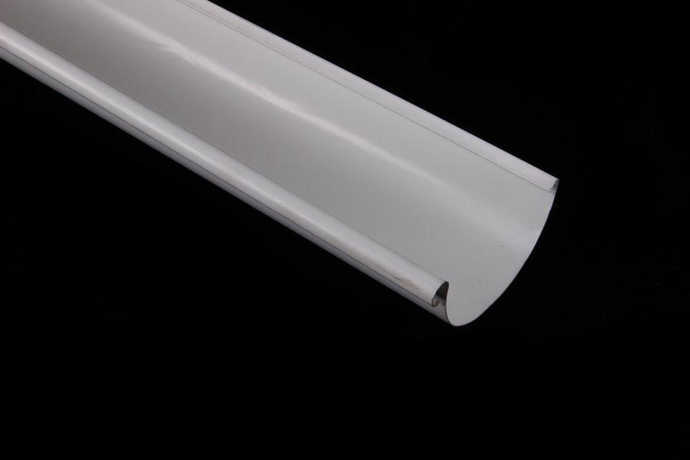 Желоб полукруглый Optima 125мм 3м RAL 9003