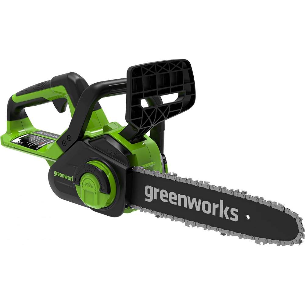 Пила цепная аккум. Greenworks 24V / 1x4Ah и з/у  2007707UB