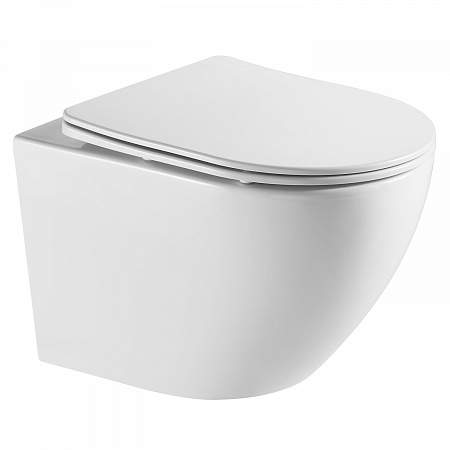 Унитаз Azario Grado подвесной безоб. в комплекте с сидением м/л AZ-0046-UQ3