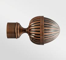 Наконечник DIY  28мм Медь антик Жёлудь  28.01.46.400