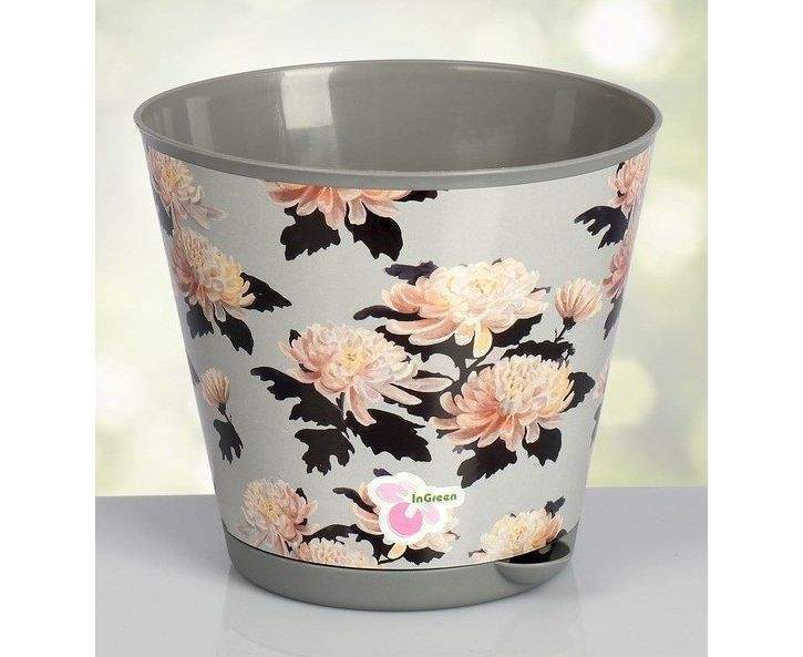 Горшок  Крит Хризантемы 46020F  d.200/3,6л  (Пластик Центр)